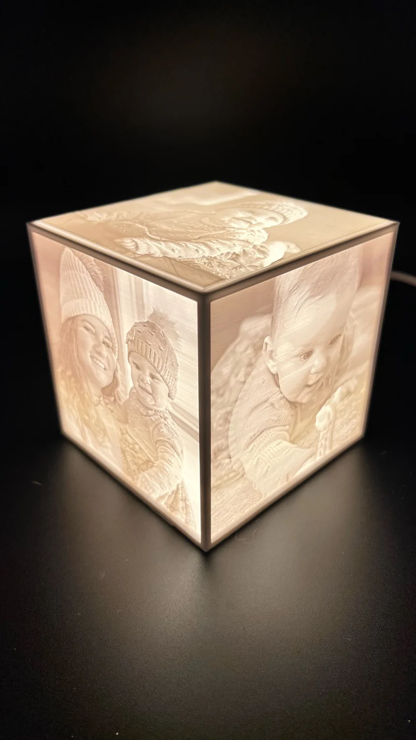 Custom prints — lithophanes and bespoke models