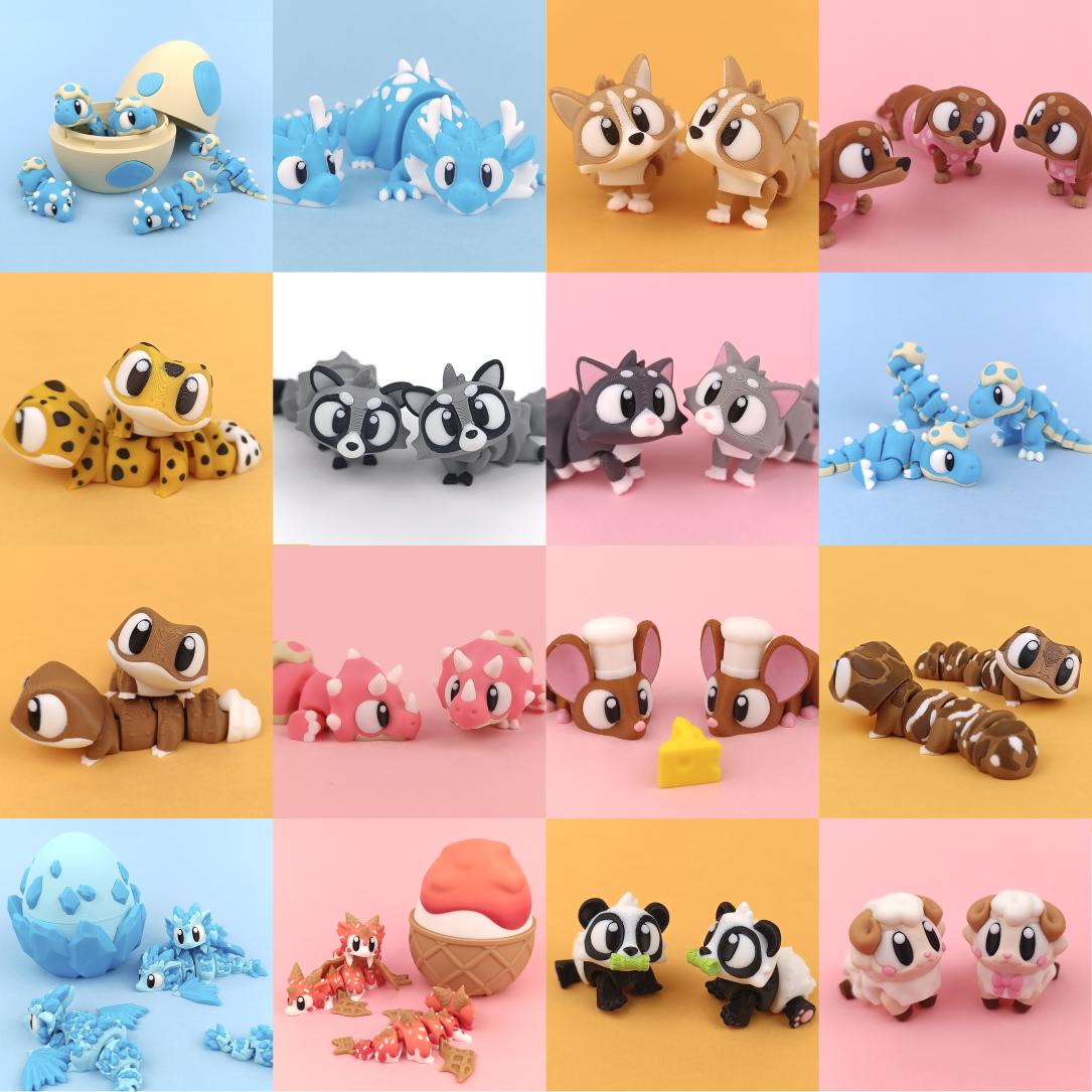 Toys & keychains — showcase grid